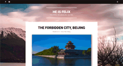 Desktop Screenshot of heisfelix.com